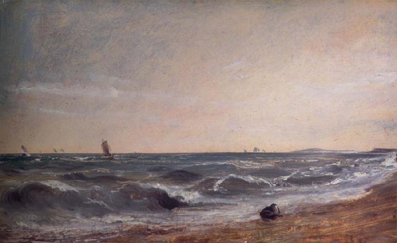John Constable Coast scene,Brighton France oil painting art